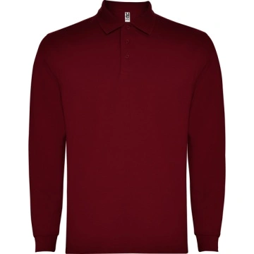 Tricou polo cu mânecă lungă, guler și manșete canalate - Img 7