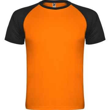 Tricou sport barbat cu mânecă raglan în contrast de culoare - Img 9