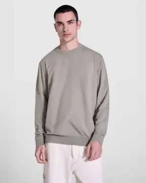 Bluza unisex cu guler rotund, 100% bumbac