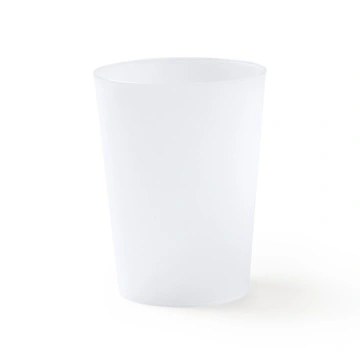 Cană reutilizabilă din polipropilenă ductilă, rezistentă, cu o capacitate de 500 ml - Img 2