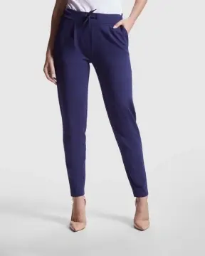 Pantaloni de damă din material elastic