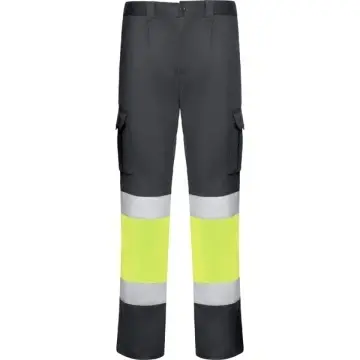 Pantaloni de lucru reflectorizanți, cu mai multe buzunare - Img 2