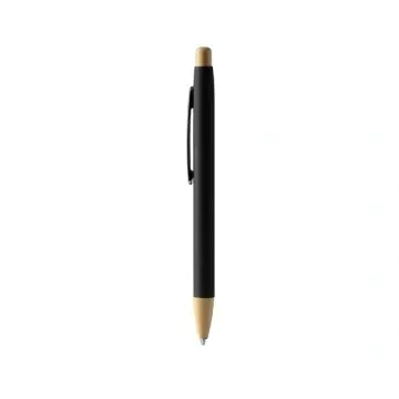 Pix din metal cauciucat cu finisaj cu buton și detalii din bambus