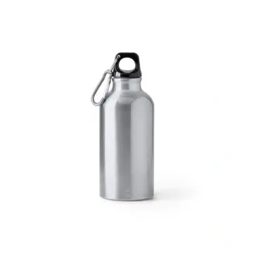 Sticlă din aluminiu reciclat cu un singur perete și carabină asortată - Img 4