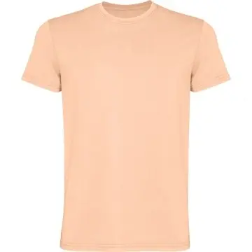 Tricou bărbătesc cu aspect acid washed, mânecă scurtă din 100% bumbac - Img 6