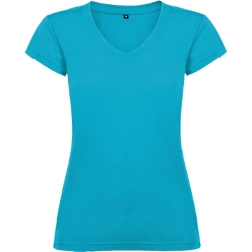 Tricou cu mânecă scurtă damă cu anchior și finisaj cu garnitură canelată - Img 4