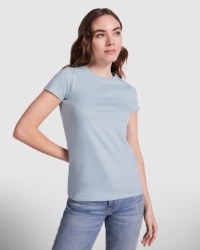 Tricou cu mânecă scurtă de damă cambrat - Img 1