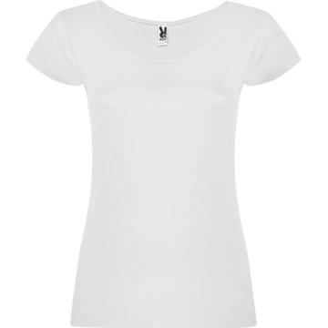 Tricou cu mânecă scurtă, decolteu rotund și pronunțat, cu garnitură lată și răsucită - Img 2
