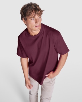 Tricou cu mânecă scurtă în stil oversize - Img 1