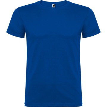 Tricou cu mânecă scurtă şi guler rotund dublu cu elastan - Img 5