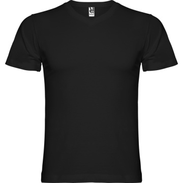 Tricou cu mânecă scurtă tubular și guler cu anchior în două straturi - Img 3