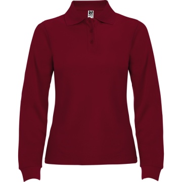 Tricou polo cu mânecă lungă, guler și manșete canelate 1x1 cu elastan și fantă cu 3 nasturi - Img 9