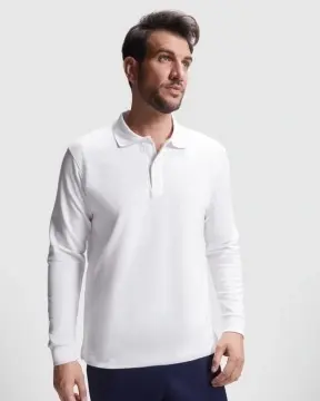 Tricou polo cu mânecă lungă