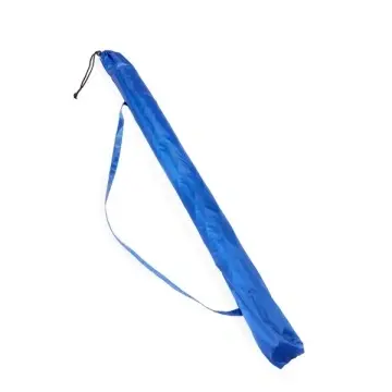 Umbrelă de plajă din 8 panouri din nailon rezistent și cu protecție UV