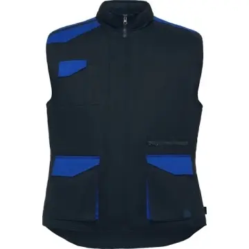 Vestă de lucru cu buzunare multiple în combinație de culori - Img 5