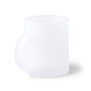 Cană de sticlă de 350 ml cu finisaj mat - Img 2