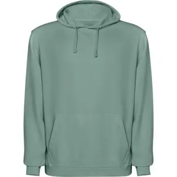 Hanorac unisex cu glugă, 100% bumbac Terry cu aspect acid wash - Img 7