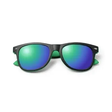 Ochelari de soare cu design clasic și ramă în două culori - Img 3