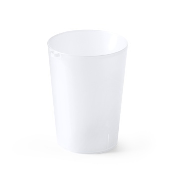 Pahar PP flexibil reutilizabil cu capacitate de 500 ml cu inel - Img 2