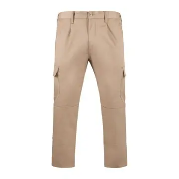 Pantaloni de lucru cu croială dreaptă și țesătură rezistentă - Img 7