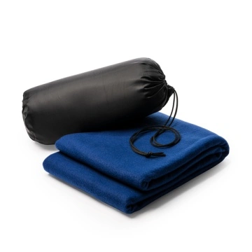 Pătură fleece din poliester reciclat RPET cu husă practică - Img 3