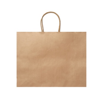 Pungă de hârtie în culoare naturală 110 g/m² - Img 2