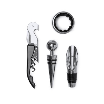 Set pentru vinuri cu accesorii din oțel inoxidabil - Img 3