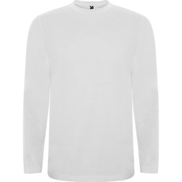 Tricou cu mânecă lungă, material tubular și gât rotund cu 4 straturi - Img 2