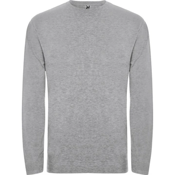Tricou cu mânecă lungă, material tubular și gât rotund cu 4 straturi - Img 17