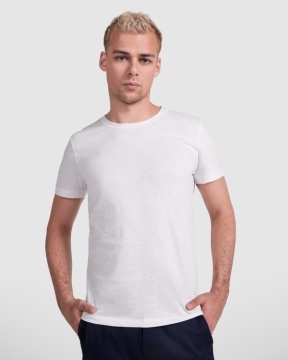 Tricou cu mânecă scurtă în culori melanj