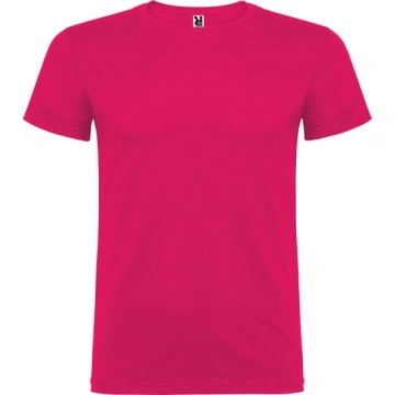 Tricou cu mânecă scurtă şi guler rotund dublu cu elastan - Img 26
