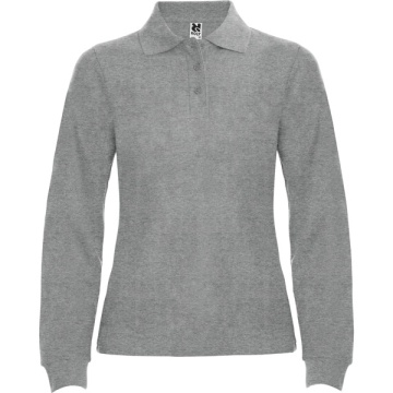 Tricou polo cu mânecă lungă, guler și manșete canelate 1x1 cu elastan și fantă cu 3 nasturi - Img 10
