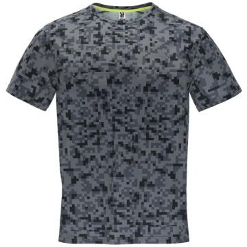 Tricou tehnic cu mânecă scurtă imprimat pe toată suprafața - Img 2