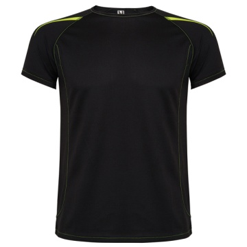 Tricou tehnic din tricot simplu, cu mâneci scurte raglan - Img 3