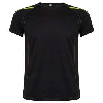 Tricou tehnic din tricot simplu, cu mâneci scurte raglan - Img 3