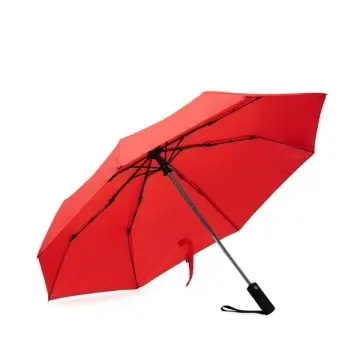 Umbrelă pliabilă de furtună cu deschidere automată și mâner din cauciuc - Img 5