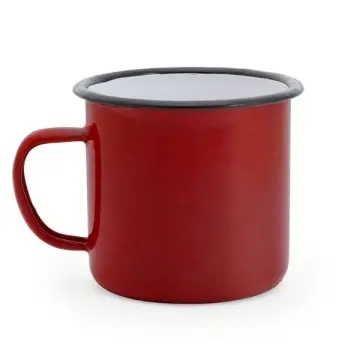 Cană metalică cu o capacitate de 380 ml - Img 5