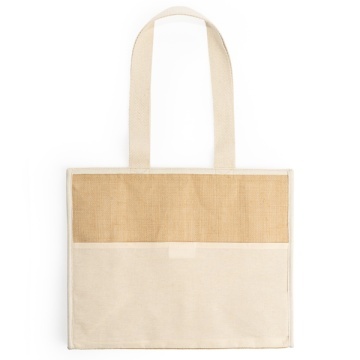Cooler bag in laminated jute - Img 1