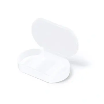 Cutie de pastile din PP anti-bacterian cu trei compartimente - Img 2