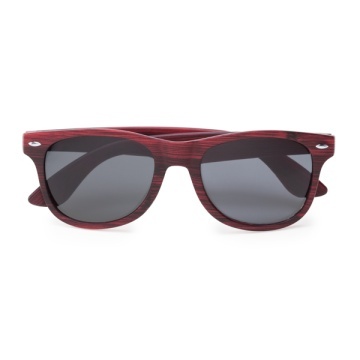 Ochelari de soare clasici, protecție UV 400, ramă efect lemn