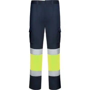 Pantaloni de lucru reflectorizanți, cu mai multe buzunare - Img 4