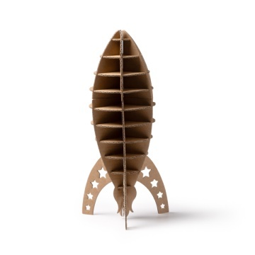 Puzzle 3D din carton Kraft cu modele asortat - Img 1