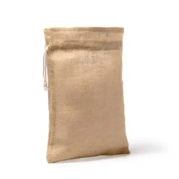 Sacoșă stil sac, din iută naturală - Img 2