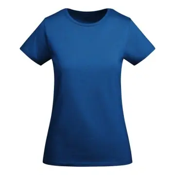 Tricou cambrat cu mânecă scurtă pentru femei din bumbac ecologic certificat OCS - Img 5
