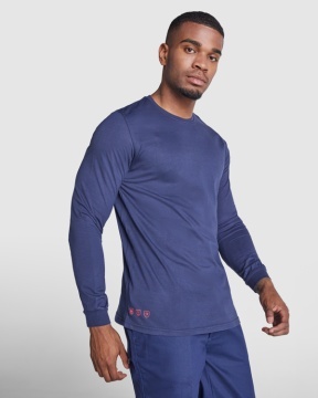 Tricou cu mânecă lungă din material ignifigat