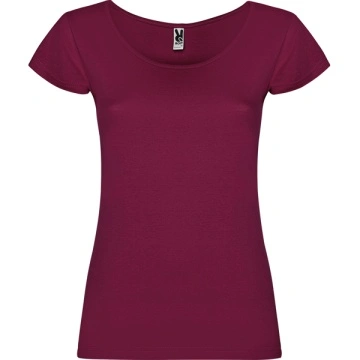 Tricou cu mânecă scurtă, decolteu rotund și pronunțat, cu garnitură lată și răsucită - Img 14