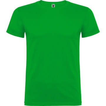 Tricou cu mânecă scurtă şi guler rotund dublu cu elastan, confecționat din material tubular (fără cusături) pentru adulți şi cu cusături pentru copii - Img 27