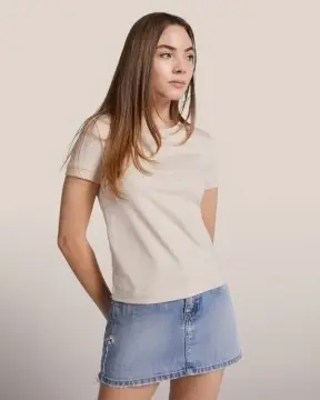Tricou gros cu mânecă scurtă pentru femei din bumbac