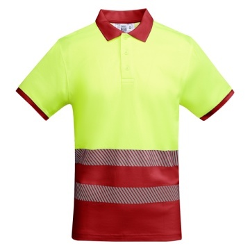 Tricou polo tehnic cu mâneci scurte și vizibilitate ridicată - Img 8