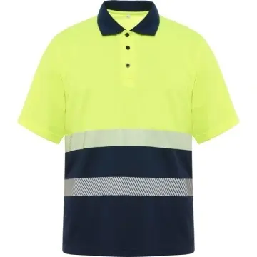 Tricou polo tehnic de vizibilitate ridicată, cu mânecă scurtă - Img 2